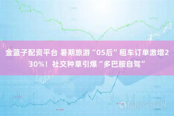 金篮子配资平台 暑期旅游“05后”租车订单激增230%！社交种草引爆“多巴胺自驾”