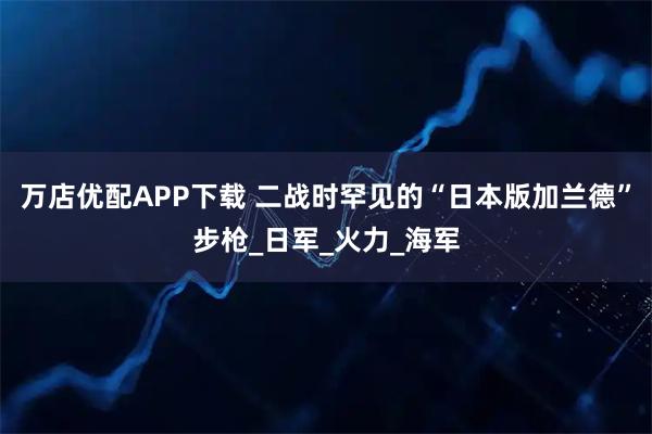 万店优配APP下载 二战时罕见的“日本版加兰德”步枪_日军_火力_海军